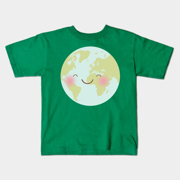 Earth Kids T-Shirt by littlemoondance